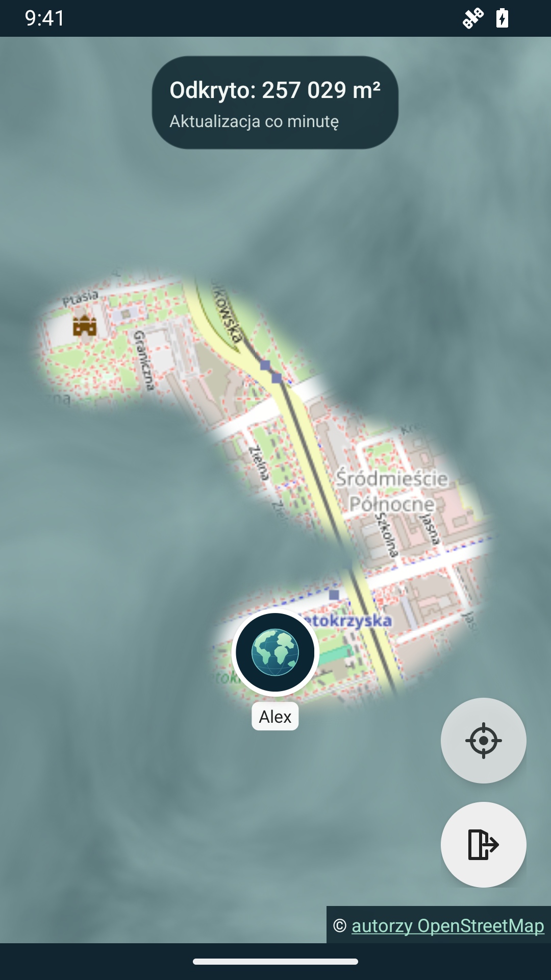 Odkrywanie na mapie